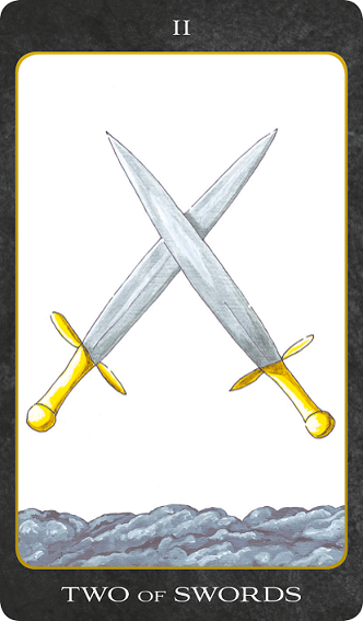 Two of Swords Tarot Card Meanings