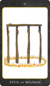 Five-of-Wands