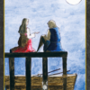The Moon from The Tarot House Deck