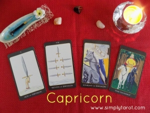 Capricorn tarotscope from simplytarot.com