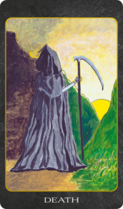 Death tarot card from the Simply Tarot deck